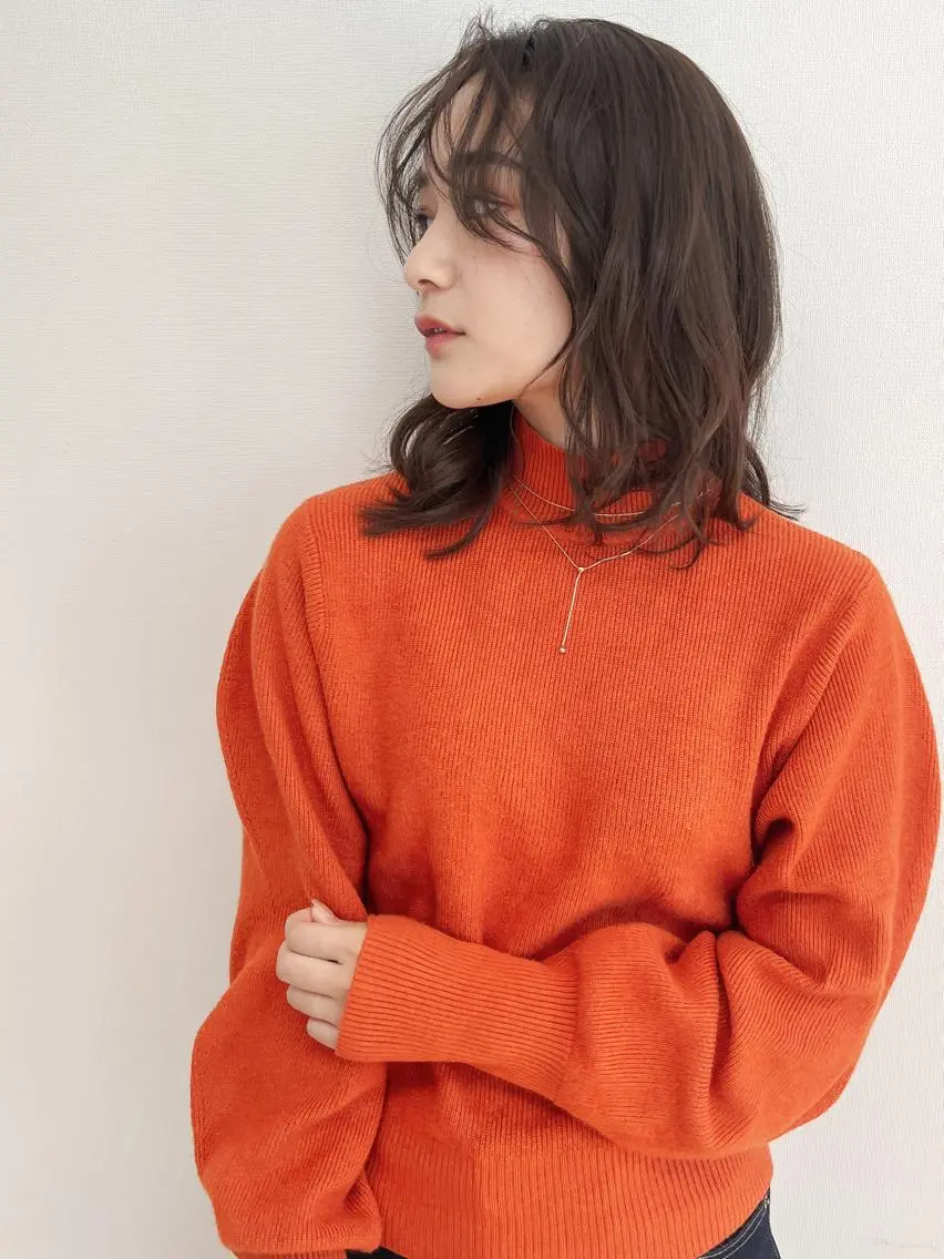カット‪✂︎‬＋透明感カラー🫐【minimo限定価格】の写真