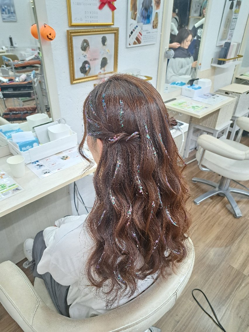 ロング ヘアアレンジ ヘアセット GLOSS心斎橋🌹 はるなのヘアスタイル