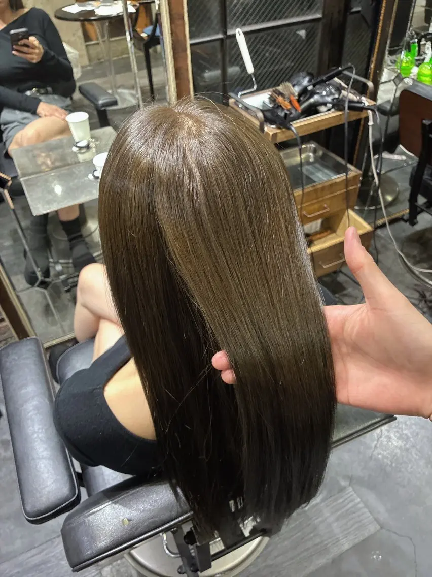 ロング カラー レイヤー/透明感/ 髪質改善/ RYUのヘアスタイル