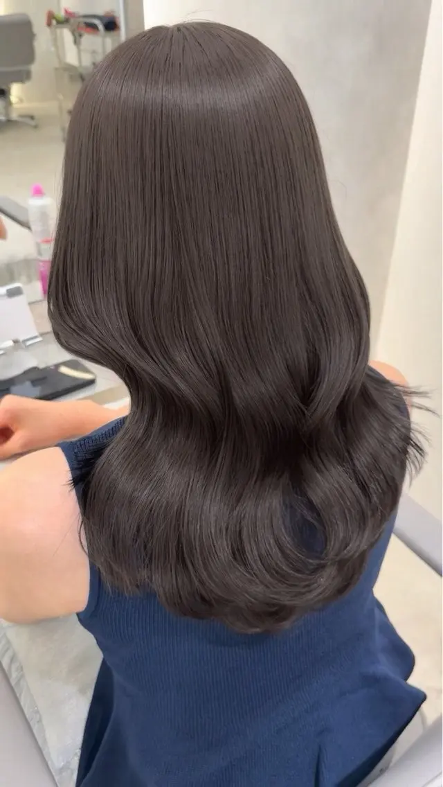 ロング ヘアカラー 艶カラー/髪質改善 そうたのヘアスタイル