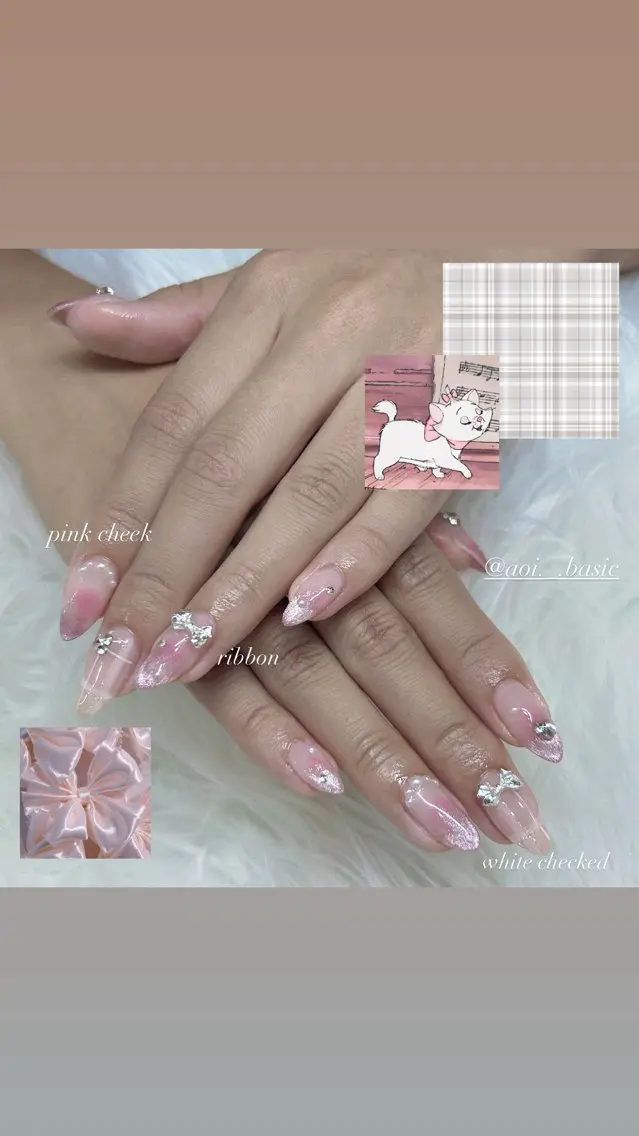 ネイル ハンドネイル BASIC麻布十番店 Jr あおいのネイルデザイン
