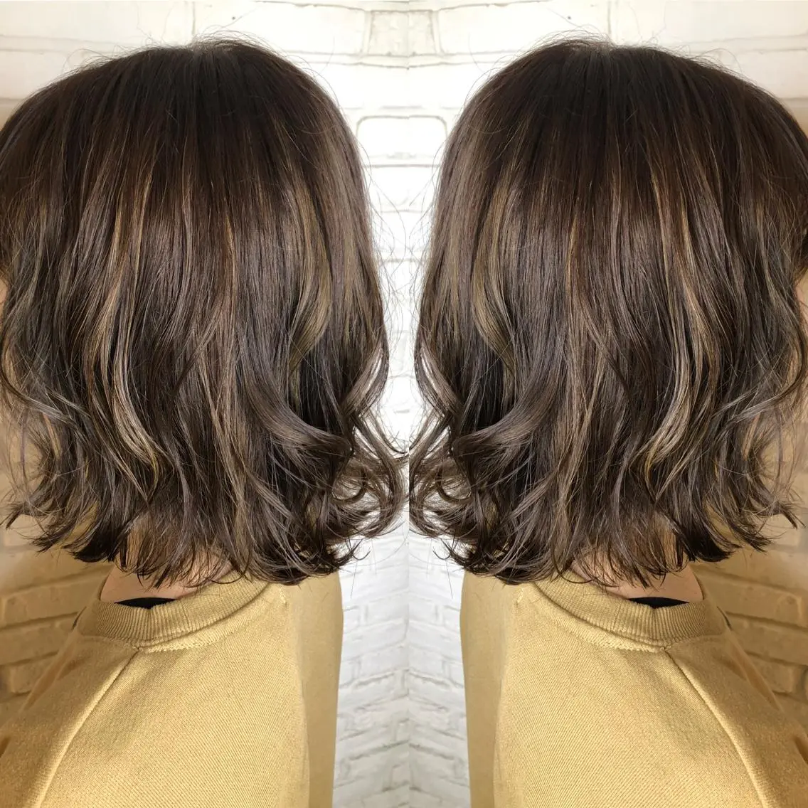 セミロング 宮下 浩一のヘアスタイル