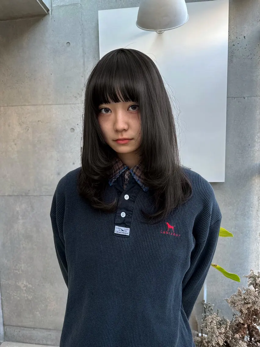 ミディアム カラー ヘアアレンジ ◽️パーマモデル募集 ◻️コタロウのヘアスタイル