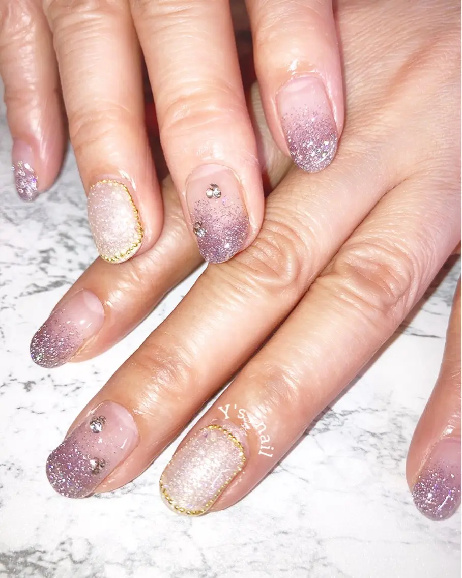 ネイル フラッシュネイル 韓国ネイル 手書きが得意🖌️ Y’s  nailのネイルデザイン