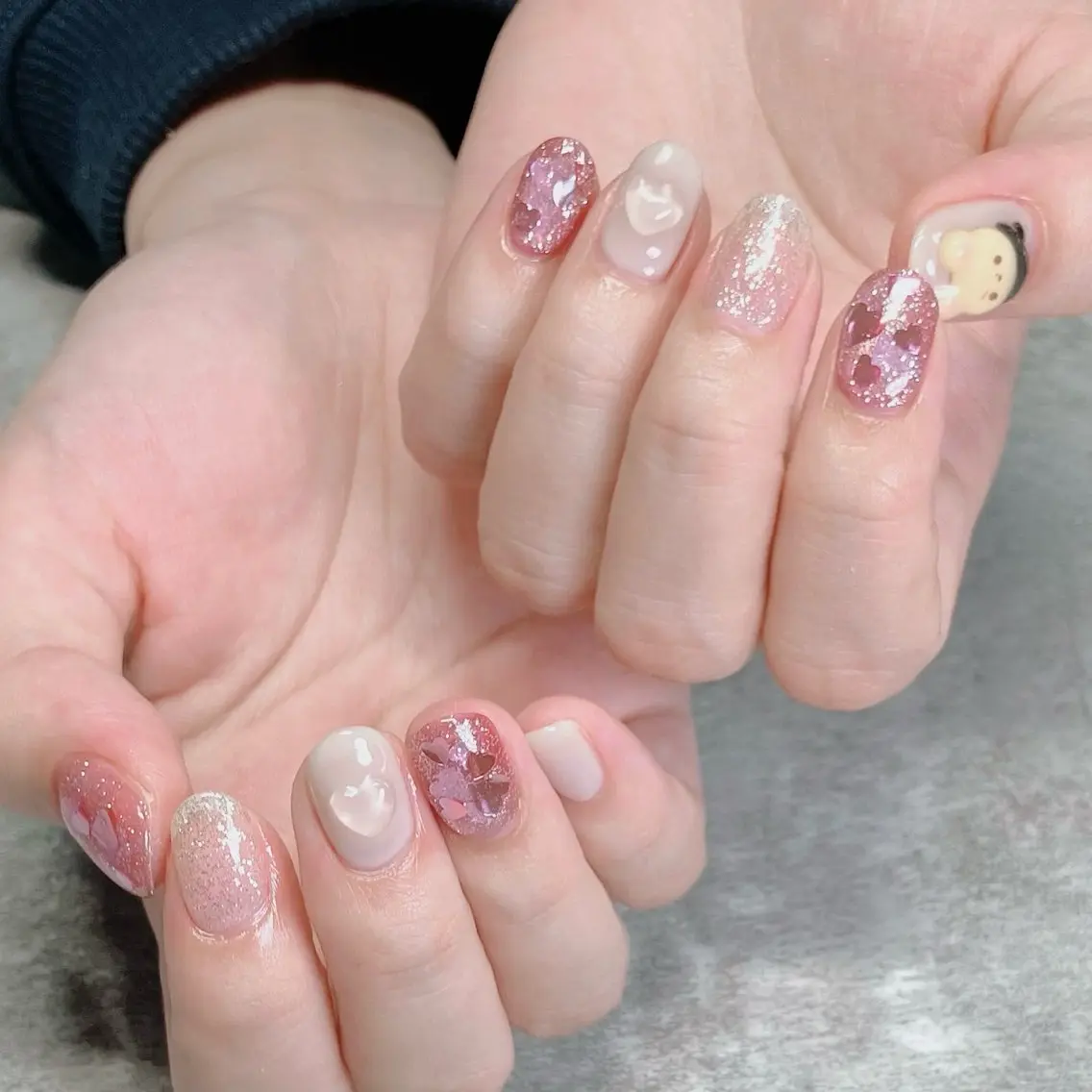 ネイル ハンドネイル ハンドケア shino🌟 痛ネイルのネイルデザイン