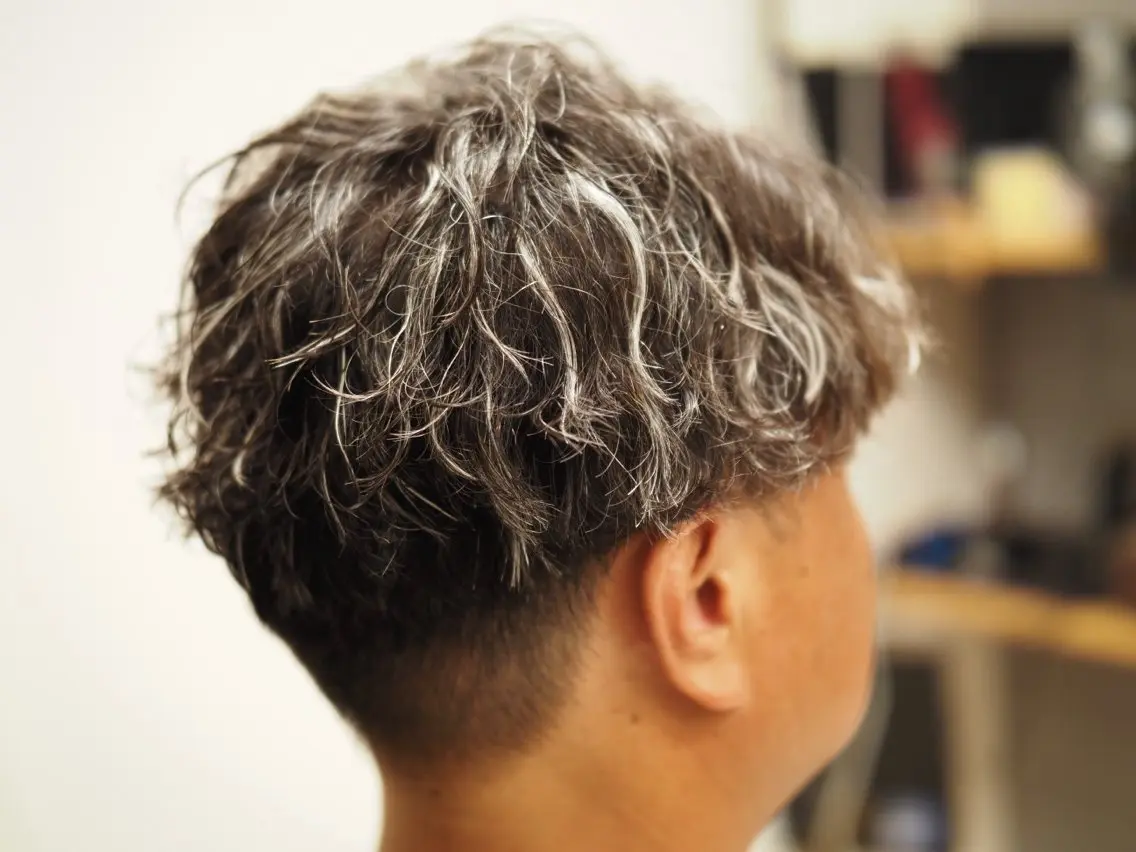 パーマ メンズ カット ヘアカラー パーマ メンズ特化/パーマ/ フェードWATARUのヘアスタイル
