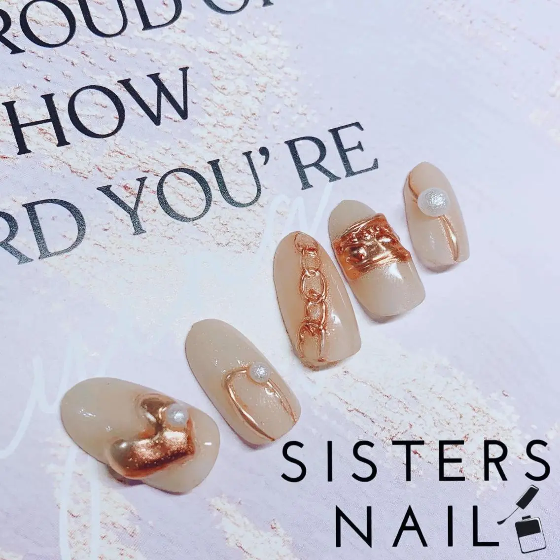 ネイル ハンドネイル ハンドケア sisters nail.fのネイルデザイン