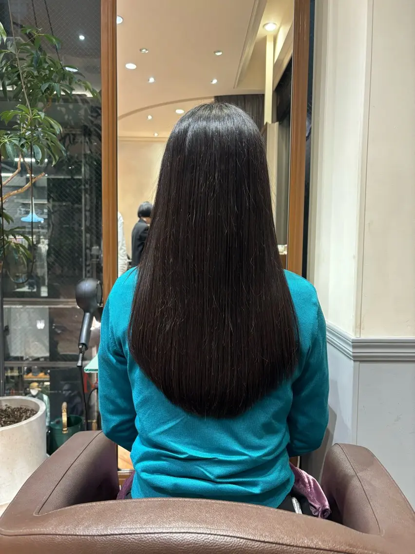 ロング ロング 上野 七奈穂のヘアスタイル