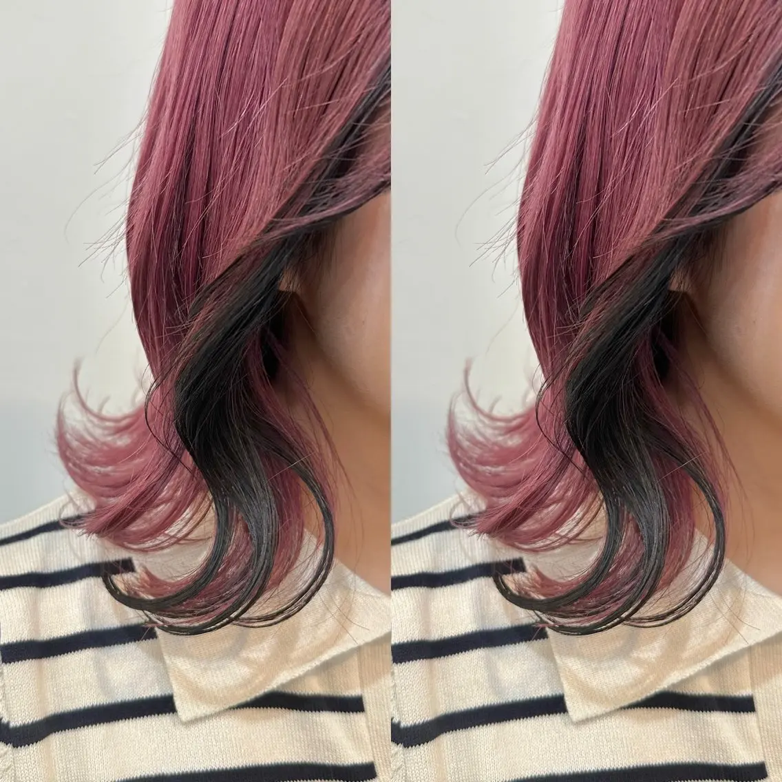 ミディアム カラー ヘアカラー トリートメント おおつか せいやのヘアスタイル