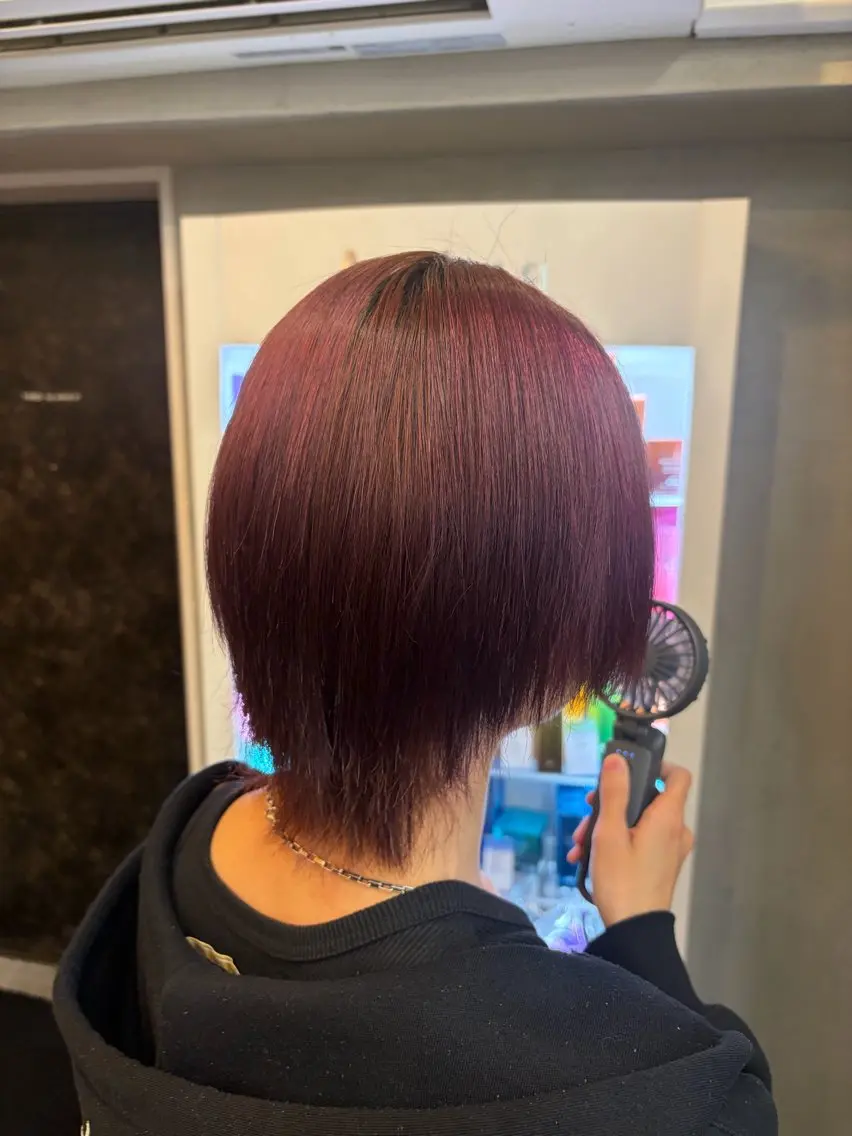 メンズ 縮毛矯正 three_ ナオキのヘアスタイル