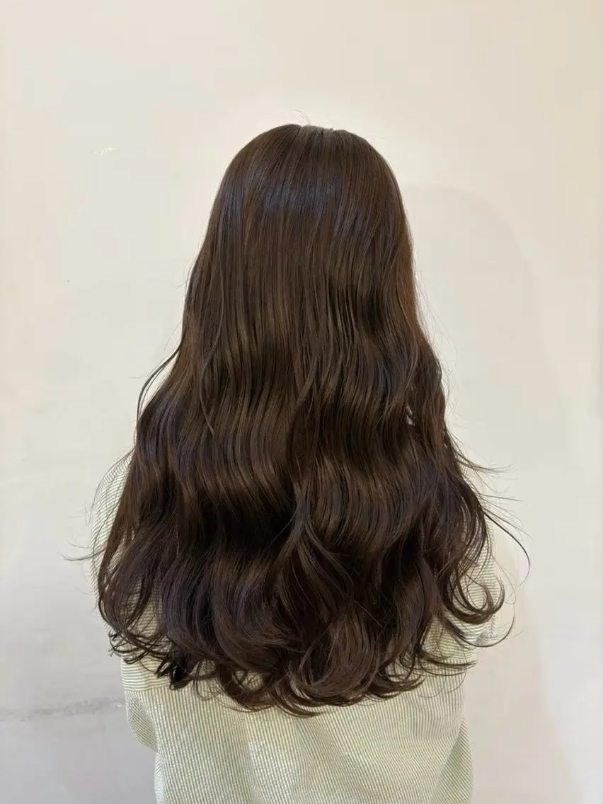 ロング カット ヘアカラー 大船🌴似合セカ ット艶カラー持田樹のヘアスタイル