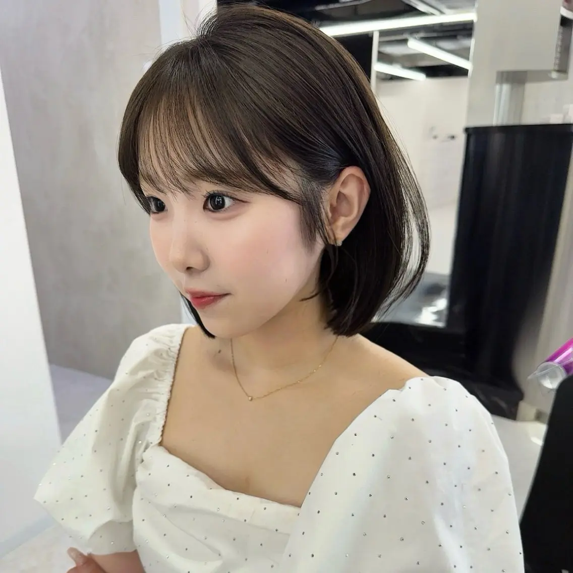 ショート ボブ 石山 洸平のヘアスタイル