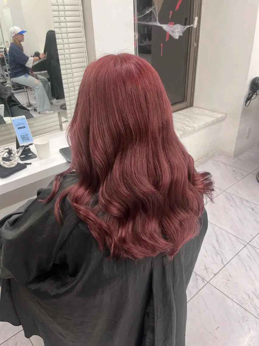 カラー 🥀韓流暖色ヘア 🥀yuzukiのヘアスタイル