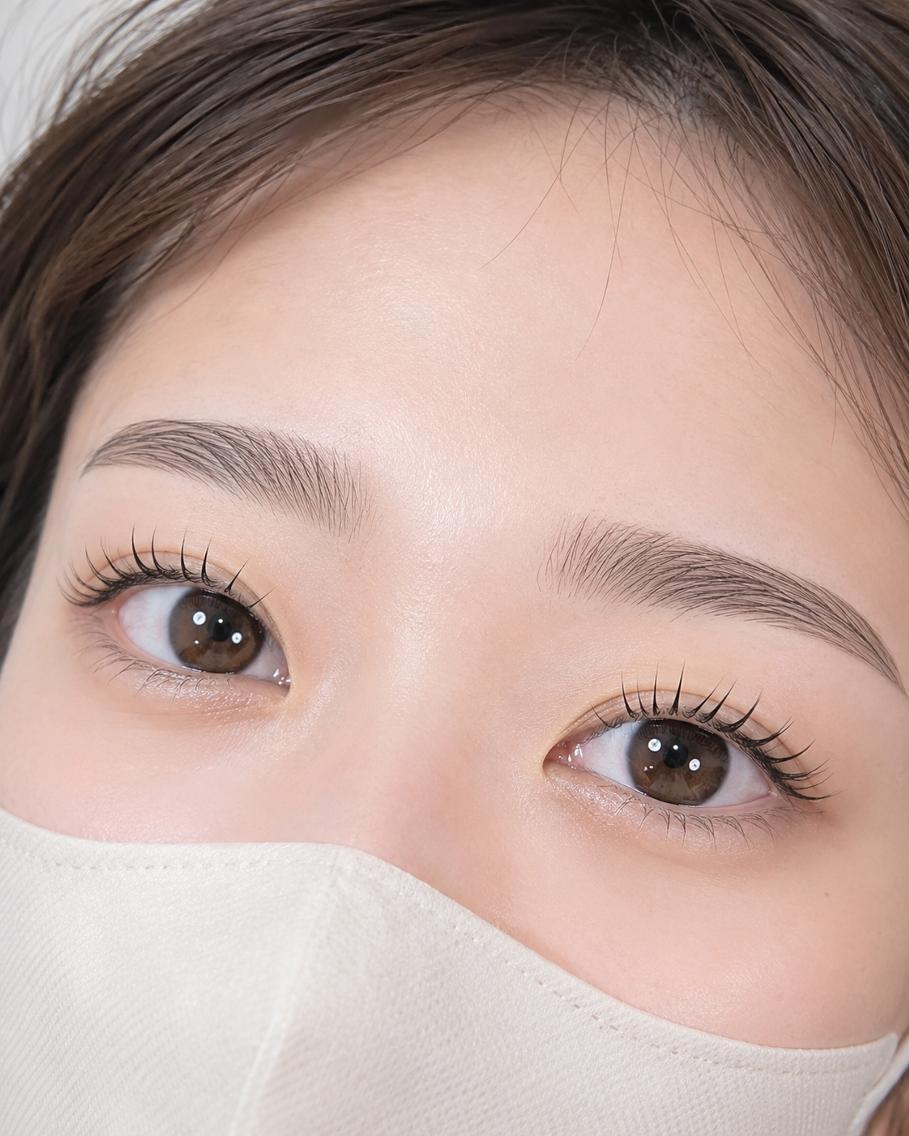 🪽練習モデルにつき50%OFF🪽似合わせまつ毛パーマ+似合わせ美眉毛アイブロウWAX📸✨️の写真
