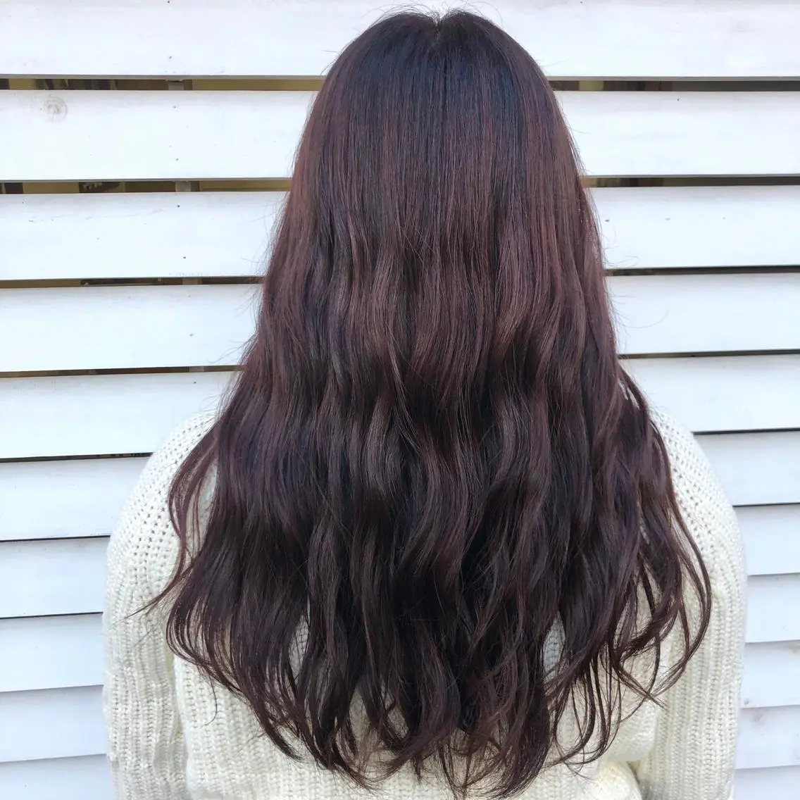 ロング カラー 菅沢 奈生のヘアスタイル