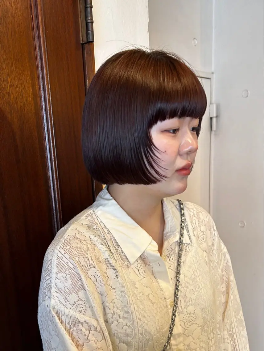 ショート 佐藤 優里奈のヘアスタイル