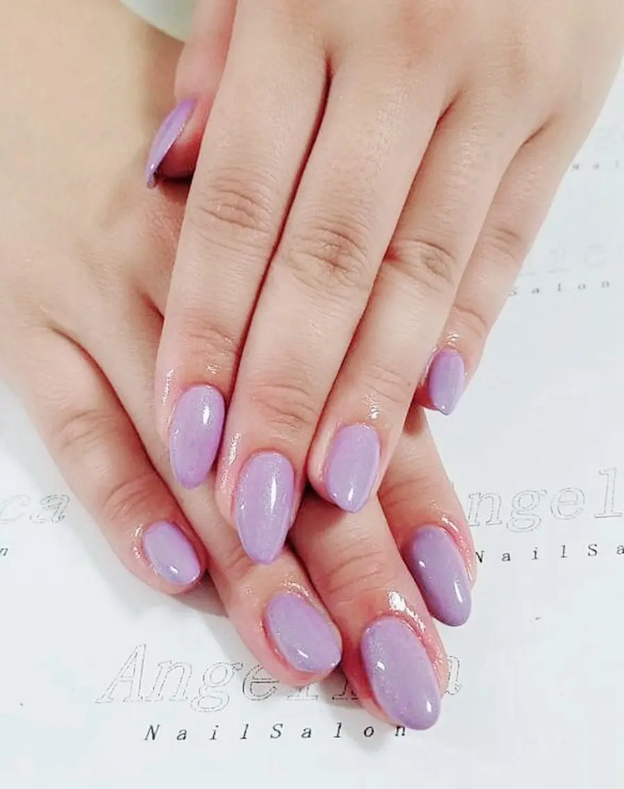 ネイル ワンカラーネイル angelica akaneのネイルデザイン