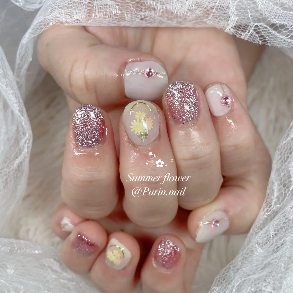 ネイル ハンドネイル Nails by Purin🍮のネイルデザイン