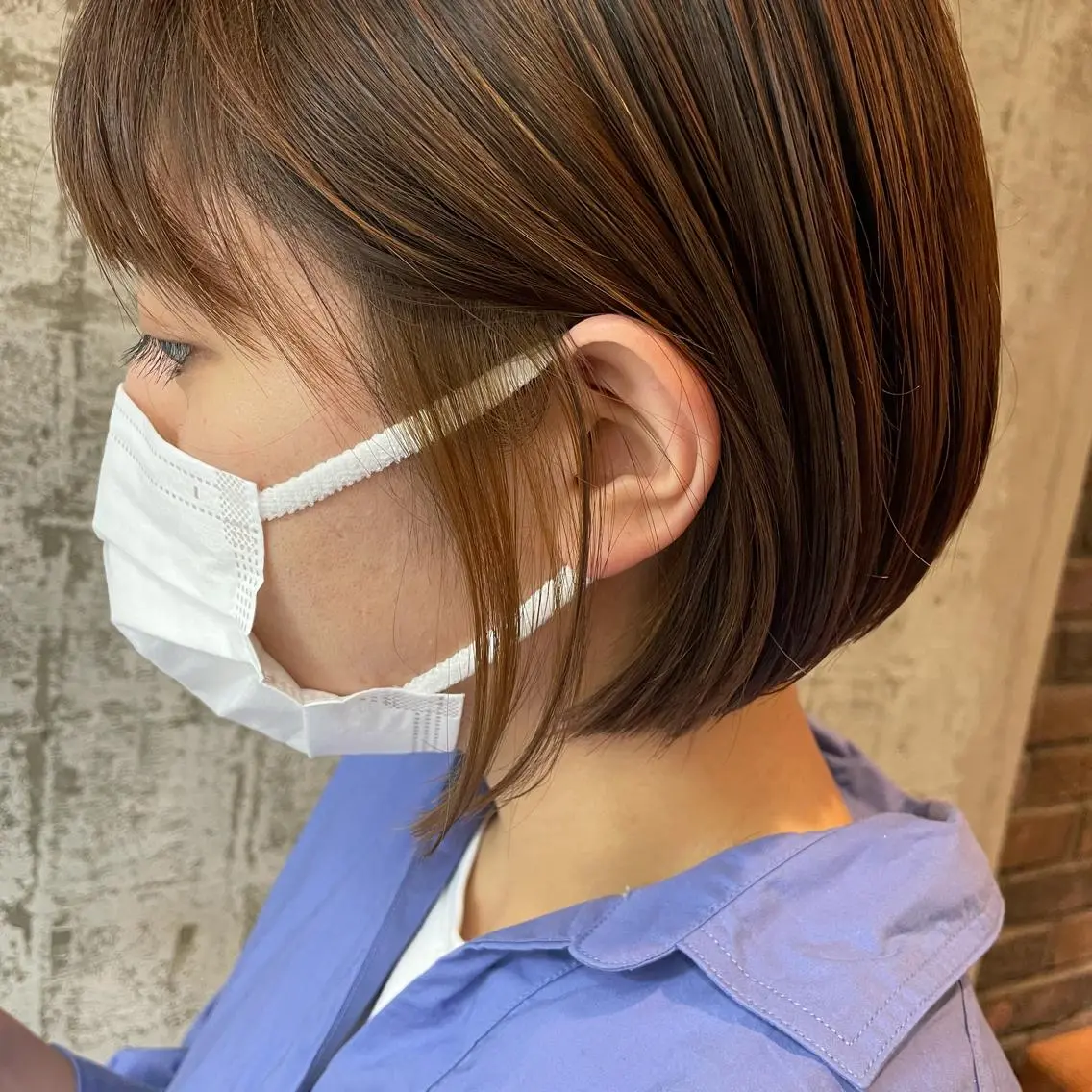 ショート ボブ ZAZA ASAMIのヘアスタイル