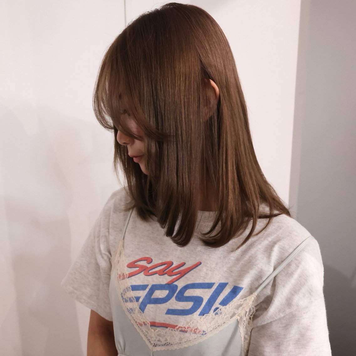 【カラーリスト限定🫧】ライトニングWカラー✨透明感・艶カラー+うるツヤトリートメントの写真