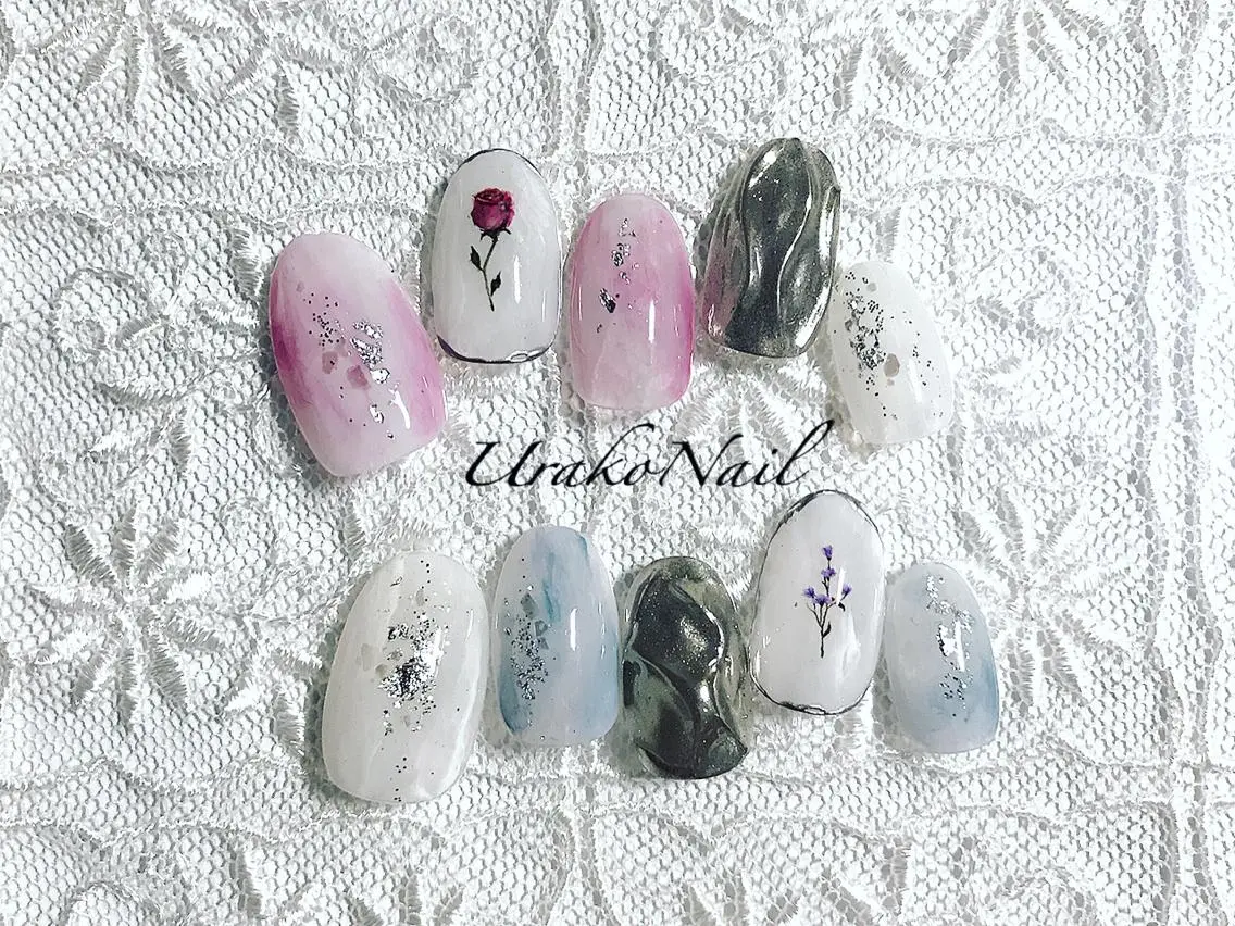 ネイル ハンドネイル UrakoNail 《nail》のネイルデザイン
