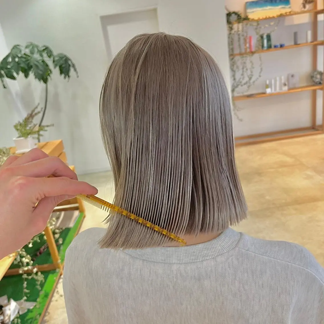 ハイトーンにしたい方🙋‍♀️カット✂︎+ダブルカラー🎨+トリートメント✨の写真