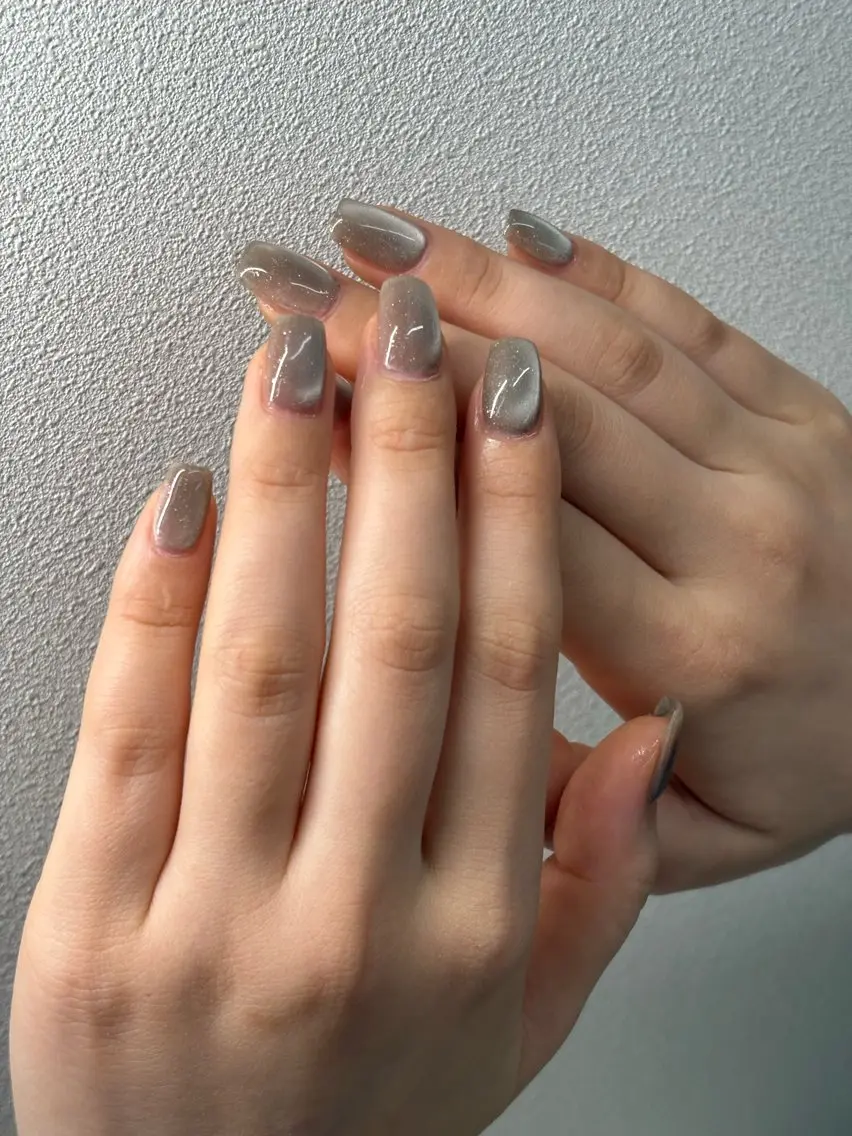 ネイル マグネットネイル filonnail yui_ニュアンスのネイルデザイン