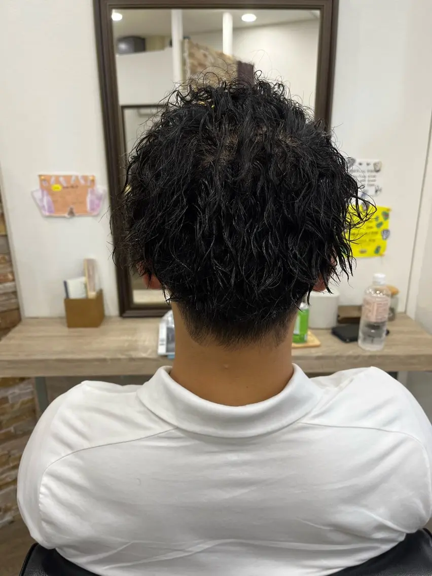 ショート パーマ 薮内 香保里のヘアスタイル