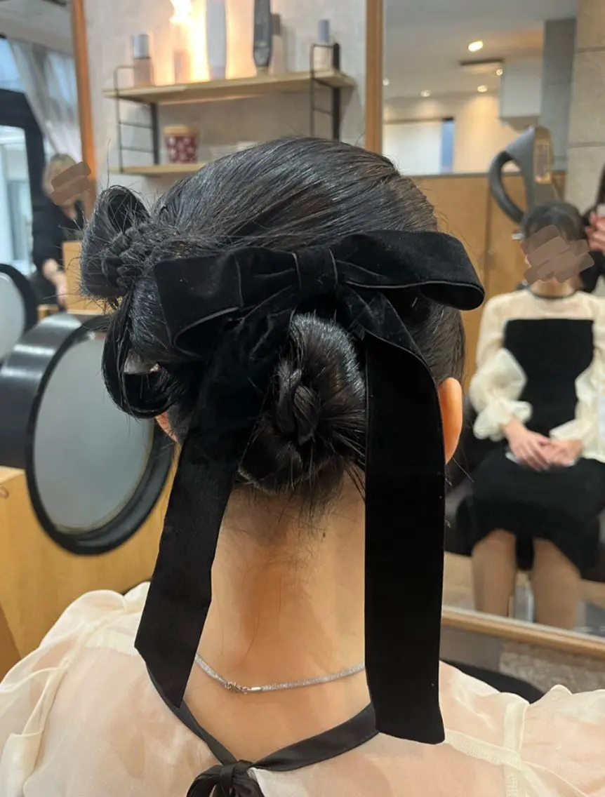 似合わせヘアセット🎀🫧の写真