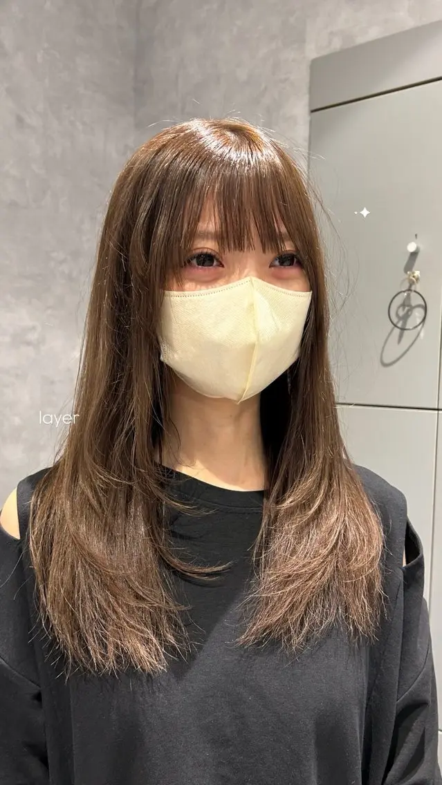 セミロング ⭐️HEDI YUKI⭐️のヘアスタイル