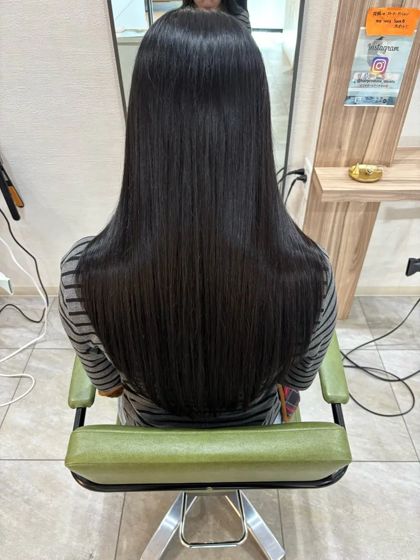 ロング カット トリートメント OluOlu (オルオル)布川恭大のヘアスタイル