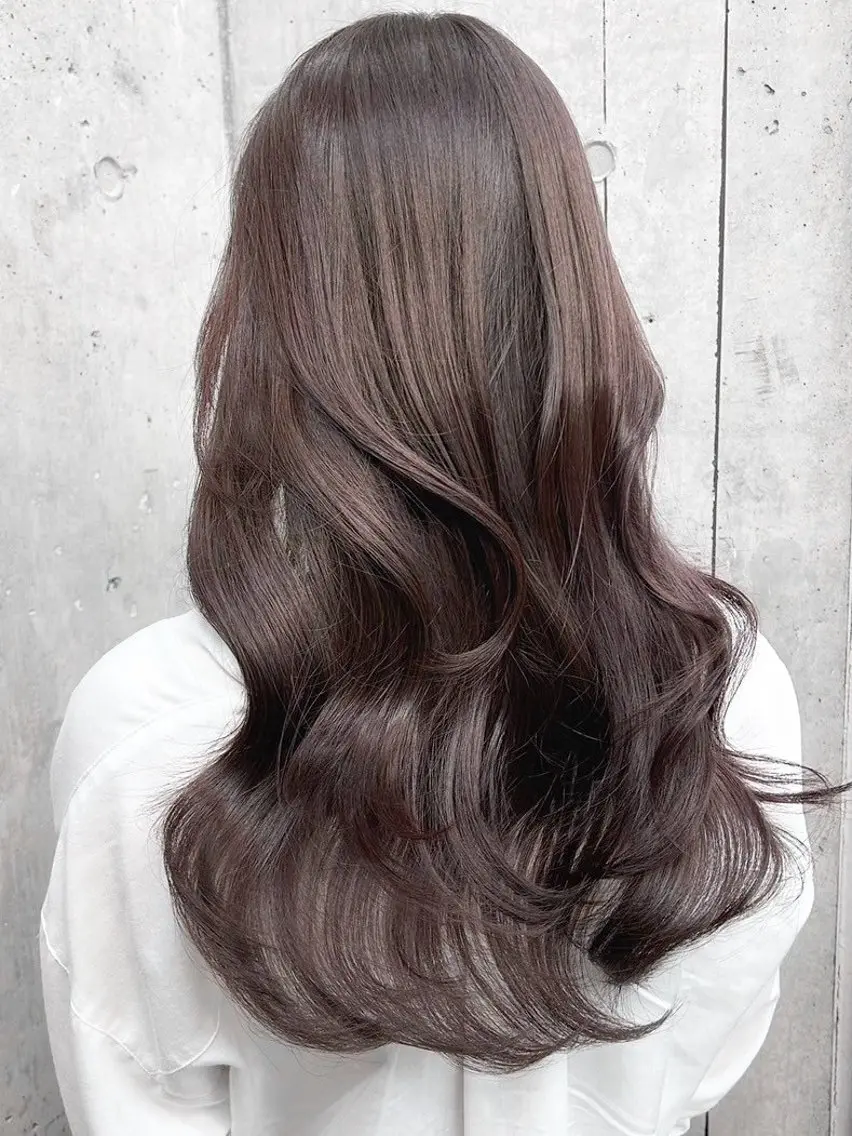 ロング カラー ヘアアレンジ 縮毛矯正 縮毛矯正特化 指名No.1shunのヘアスタイル