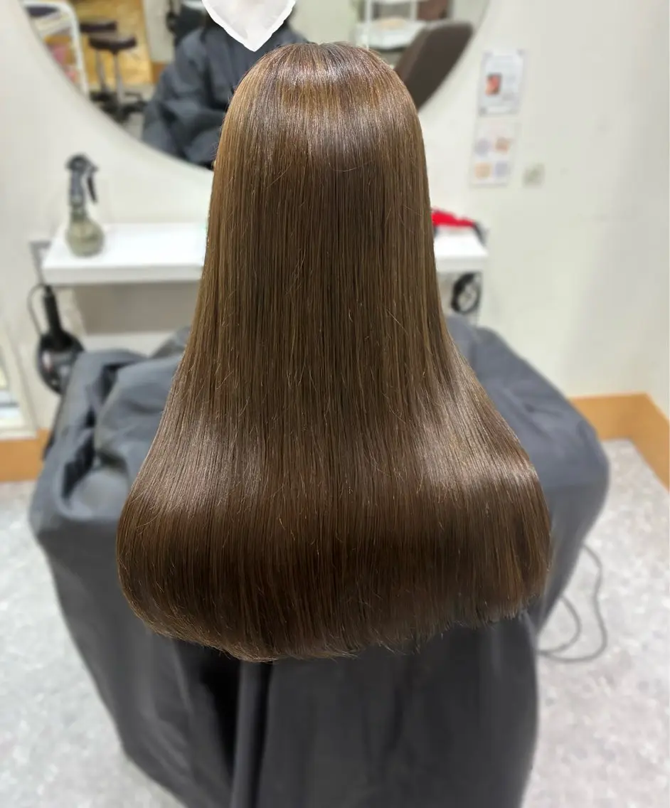 前髪カット➕前髪縮毛矯正の写真