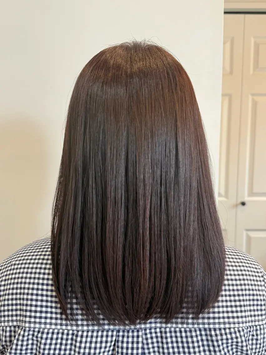 ロング カラー 太田 結愛のヘアスタイル