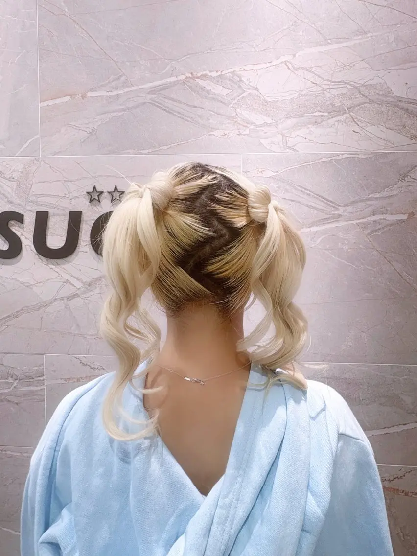 【U24】ヘアセット 🎀パーティー・ライブ・推し活・結婚式に🎀の写真