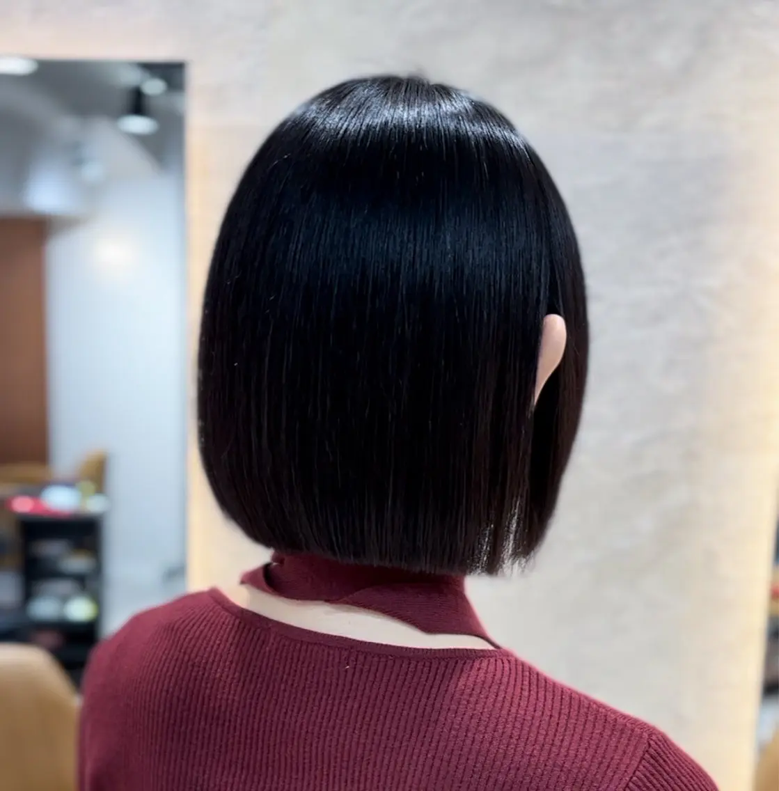 ショート カット 縮毛矯正 トリートメント RYU/レイヤー /透明感艶カラーのヘアスタイル