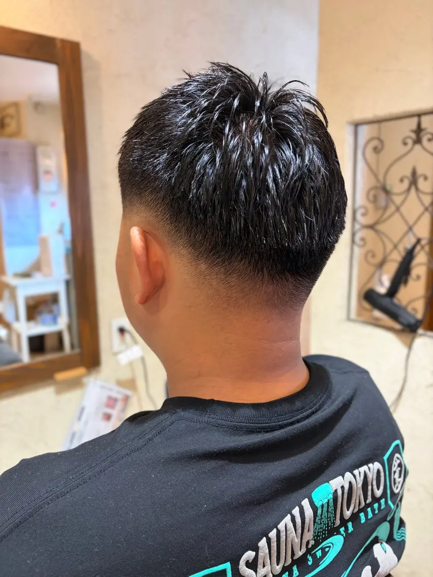 ショート メンズ カット メンズカット／枚方 ／森本修吏のヘアスタイル