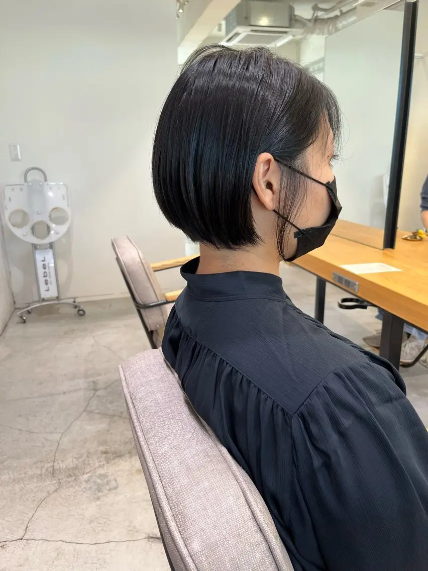 ショート カット ヘアカラー トリートメント 宮永 瑞樹のヘアスタイル