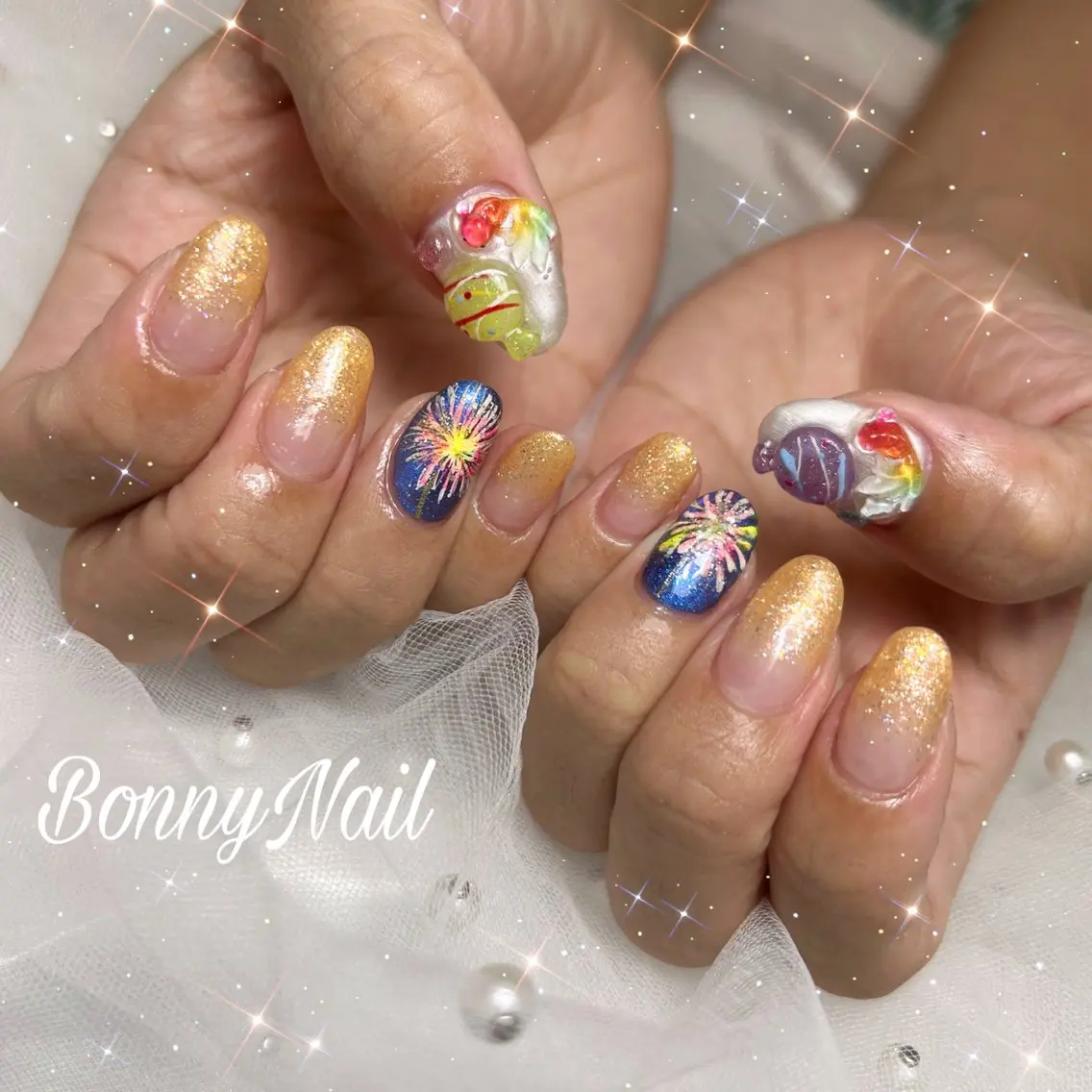 ネイル ハンドネイル Bonny Nailのネイルデザイン