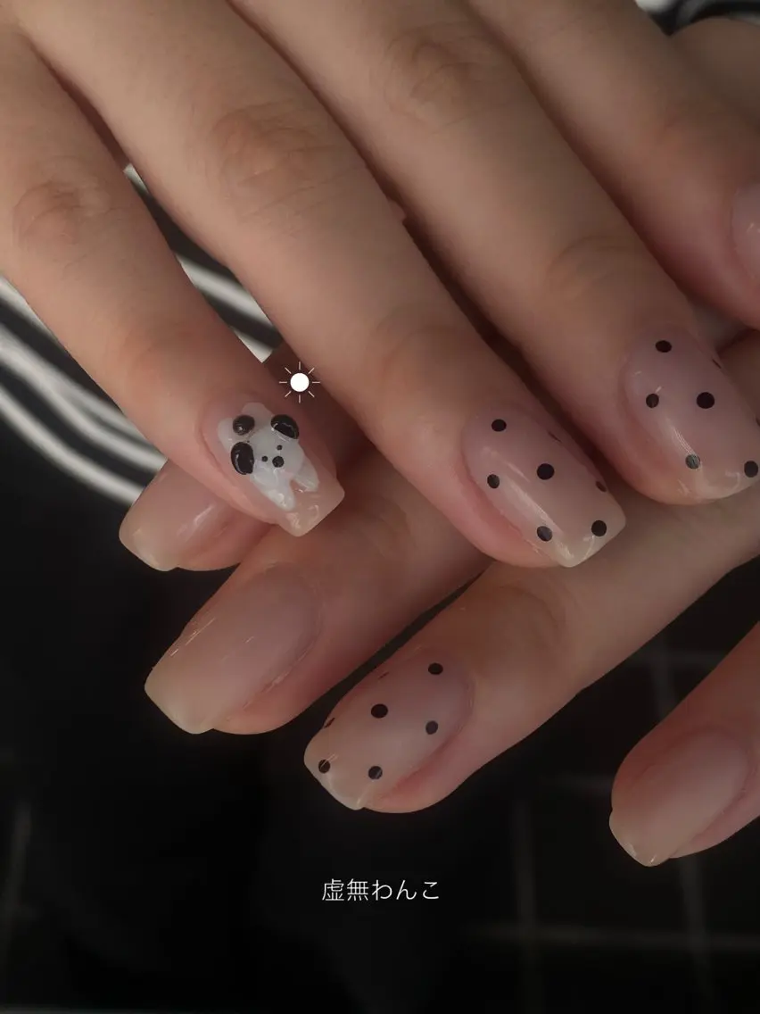 ネイル ハンドネイル フットネイル nano/きもかわ nail🐬🫧のネイルデザイン