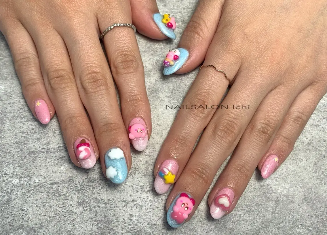 ネイル 持ち込み ハンドネイル NAILSALON Ichiのネイルデザイン