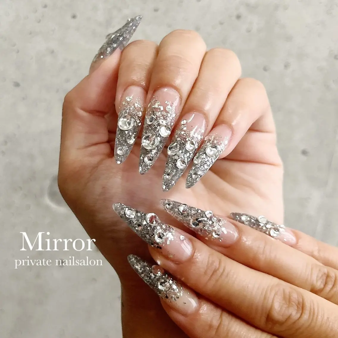 ネイル ハンドネイル nailsalon Mirrorのネイルデザイン