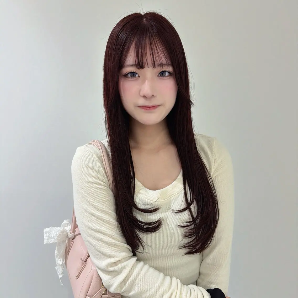 ロング カット ヘアカラー トリートメント ヘッドスパ ヘアセット 🇰🇷韓国ワンホン カラー🎀✨️AYUのヘアスタイル