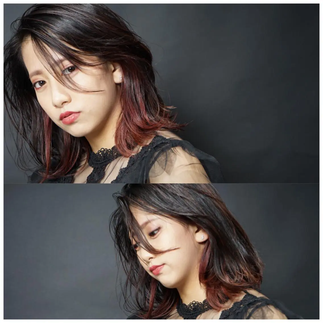 ミディアム KAZUKI .のヘアスタイル