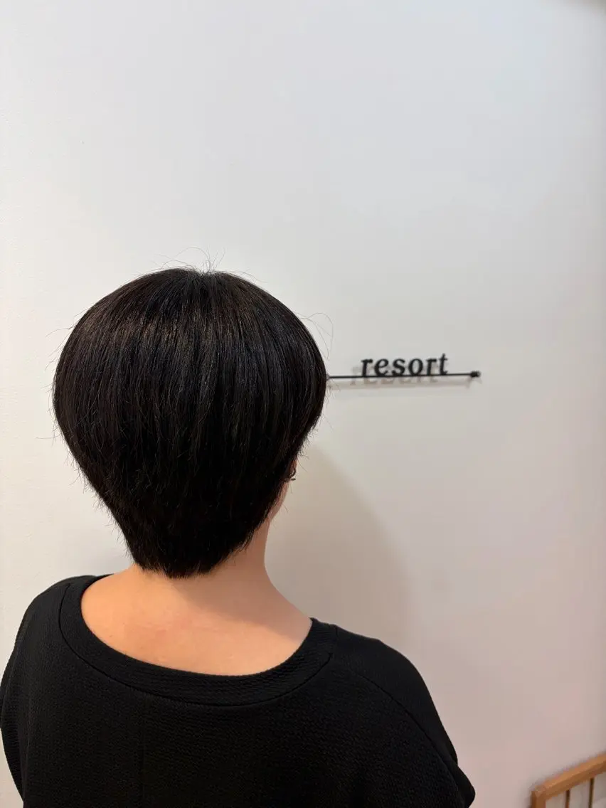 ショート 北川 智花のヘアスタイル