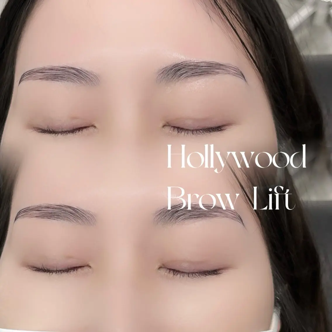 アイブロウ ハリウッドブロウリフト FOXY LASH 仲嶋のマツエク・マツパデザイン
