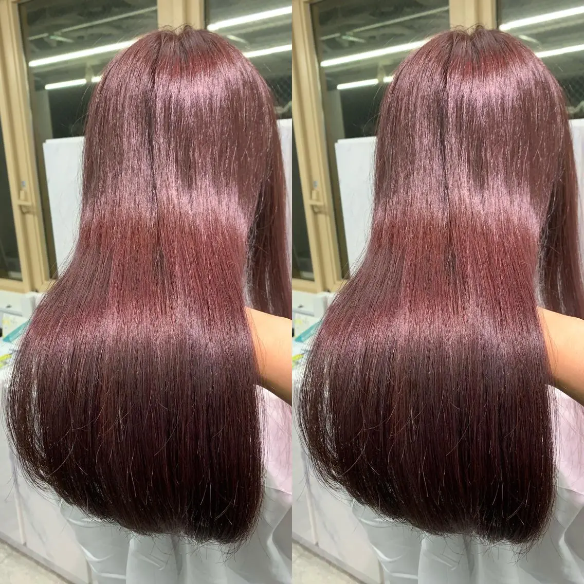 セミロング カット ヘアカラー トリートメント プルエクステ 🖤MIYUのヘアスタイル