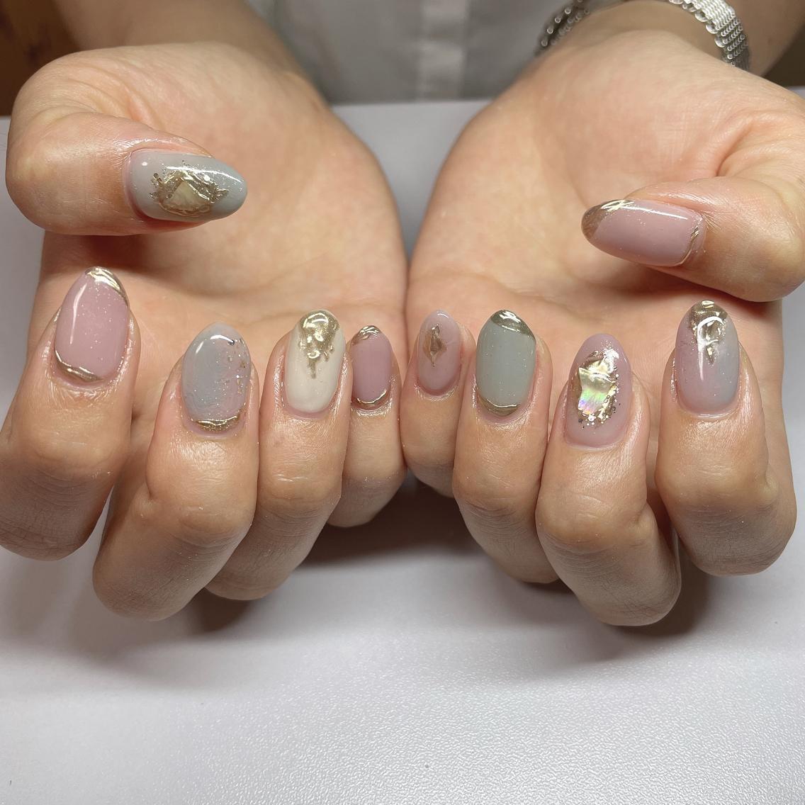 ネイル ハンドネイル kukuna nail🌻のネイルデザイン