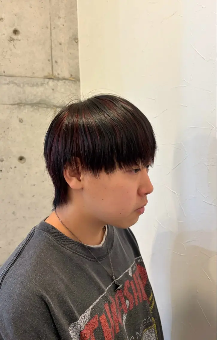 メンズ ヘアカラー 矢野 恵里佳のヘアスタイル