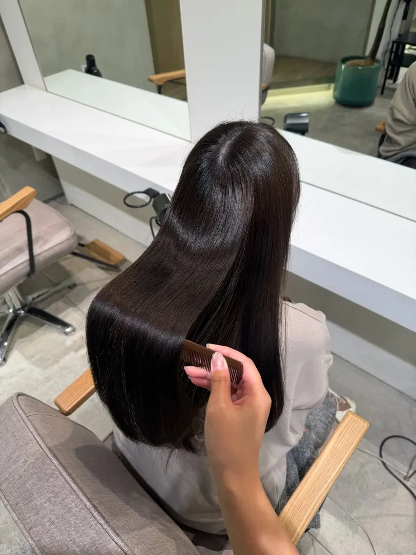 ロング ヘアカラー FUJIIKANON /パーマモデル募集中のヘアスタイル